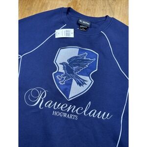 NWT Harry Potter Ravenclaw Hogwarts Crewneck Sweatshirt BoxLunch Size M Blue